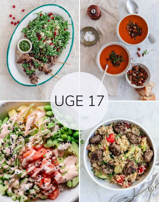 Madplan uge 17