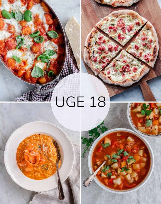 Madplan uge 18