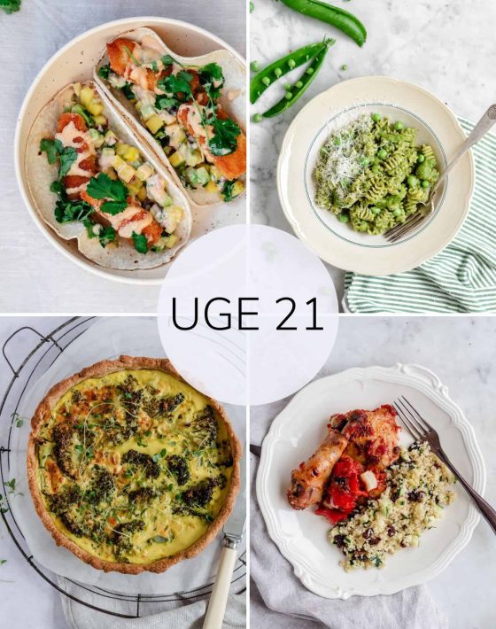 Madplan uge 21