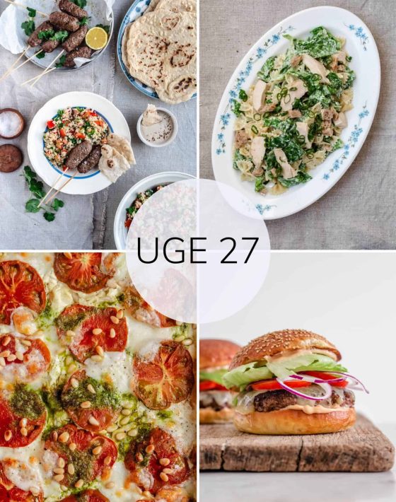 Madplan uge 27