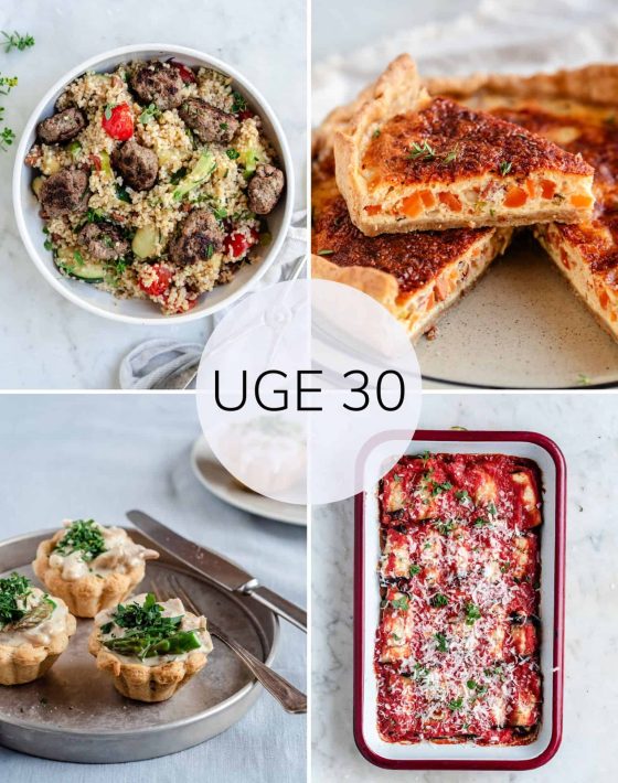 Madplan uge 30