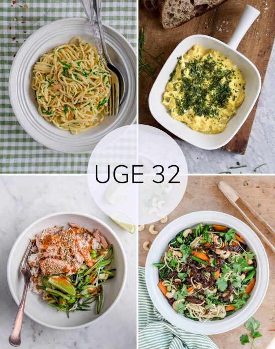 Madplan uge 32