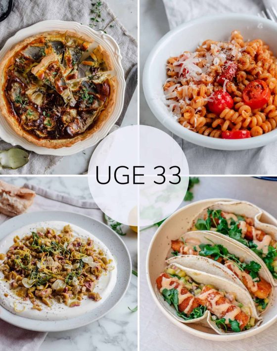 Madplan uge 33
