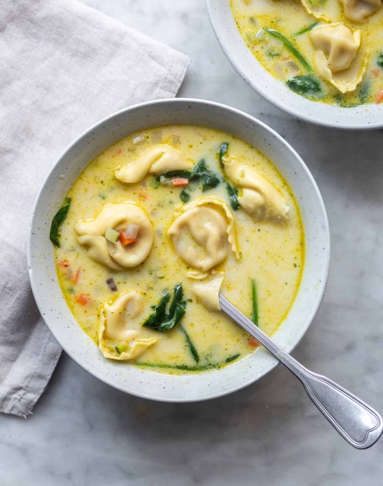One pot tortellini suppe