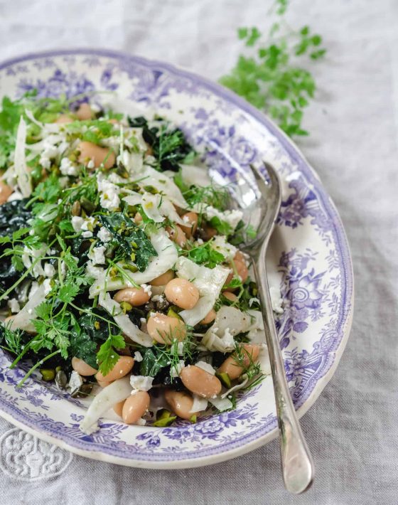 butterbeans i salat