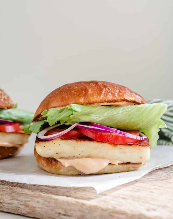 halloumi burger