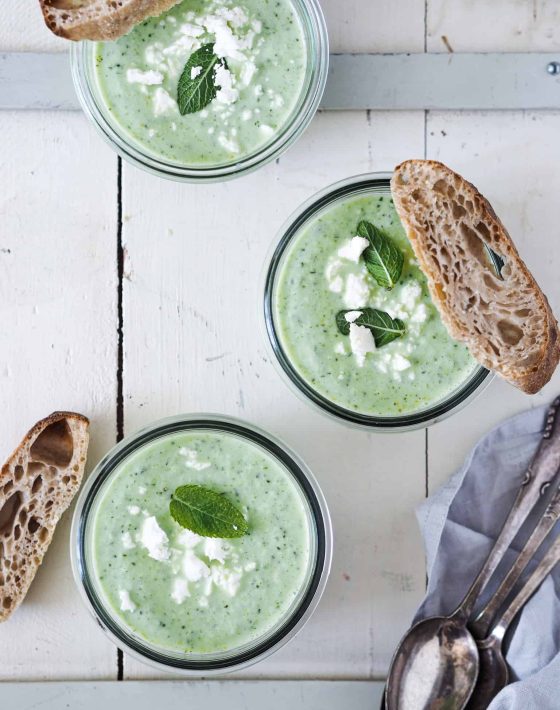kold agurkesuppe
