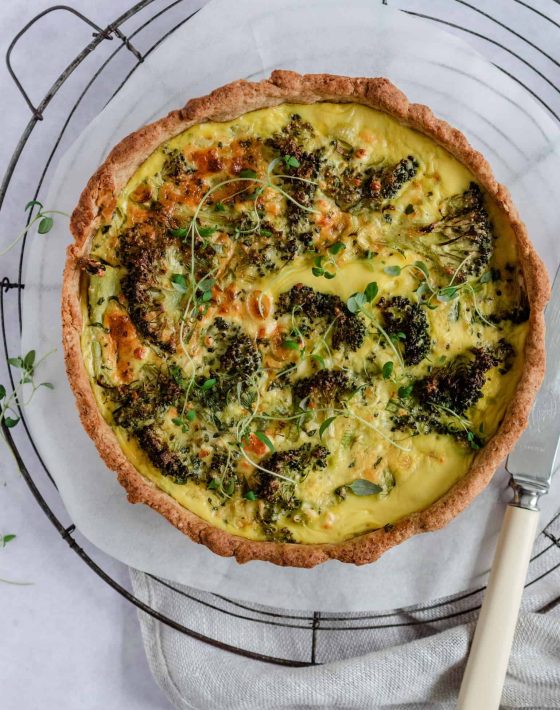 nem broccolitærte til vegetar