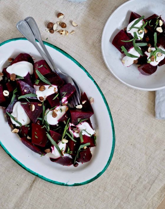 Salat med rødbede