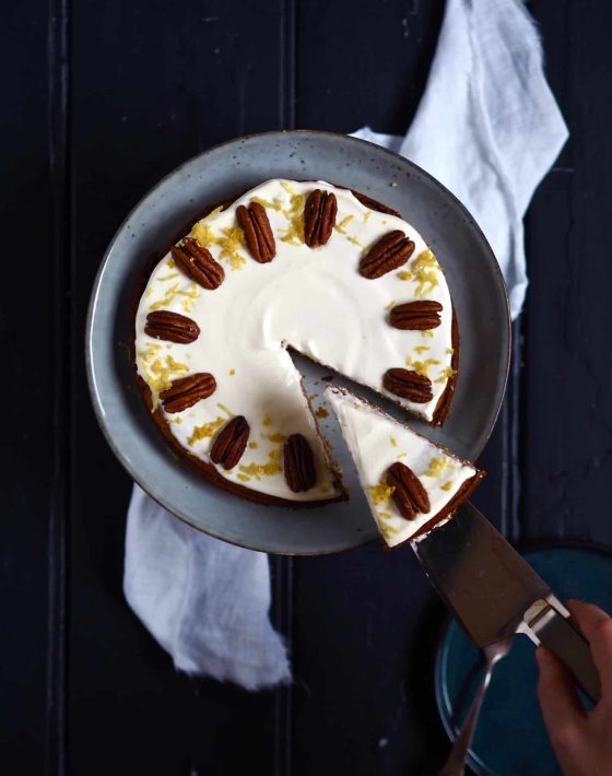 Græskarkage med creame cheese frosting